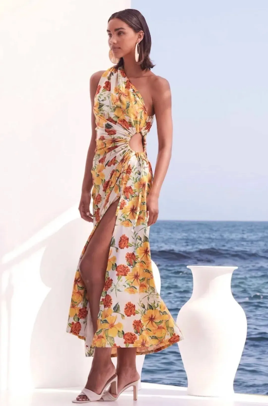 Sonya Moda Nour Yarden Floral Maxi Dress Print Size 12 for rent on The Volte - main image