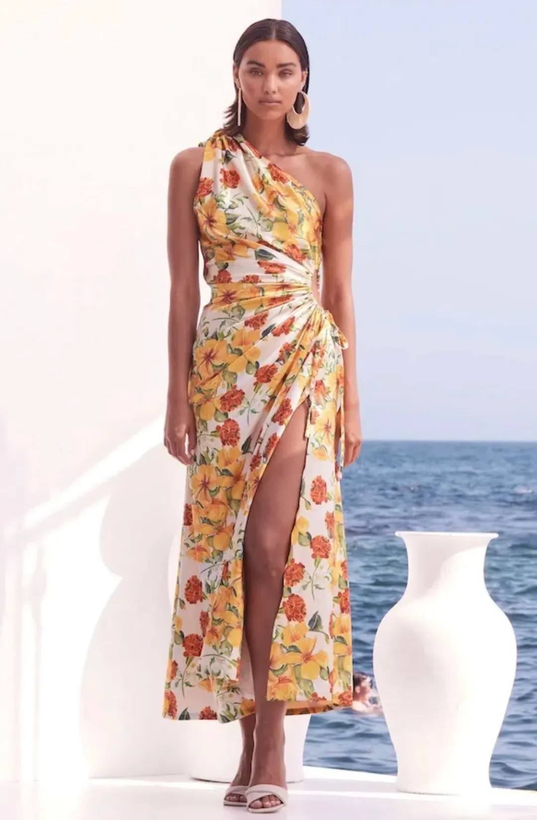 Sonya Moda Nour Yarden Floral Maxi Dress Print Size 12 for rent on The Volte - main image