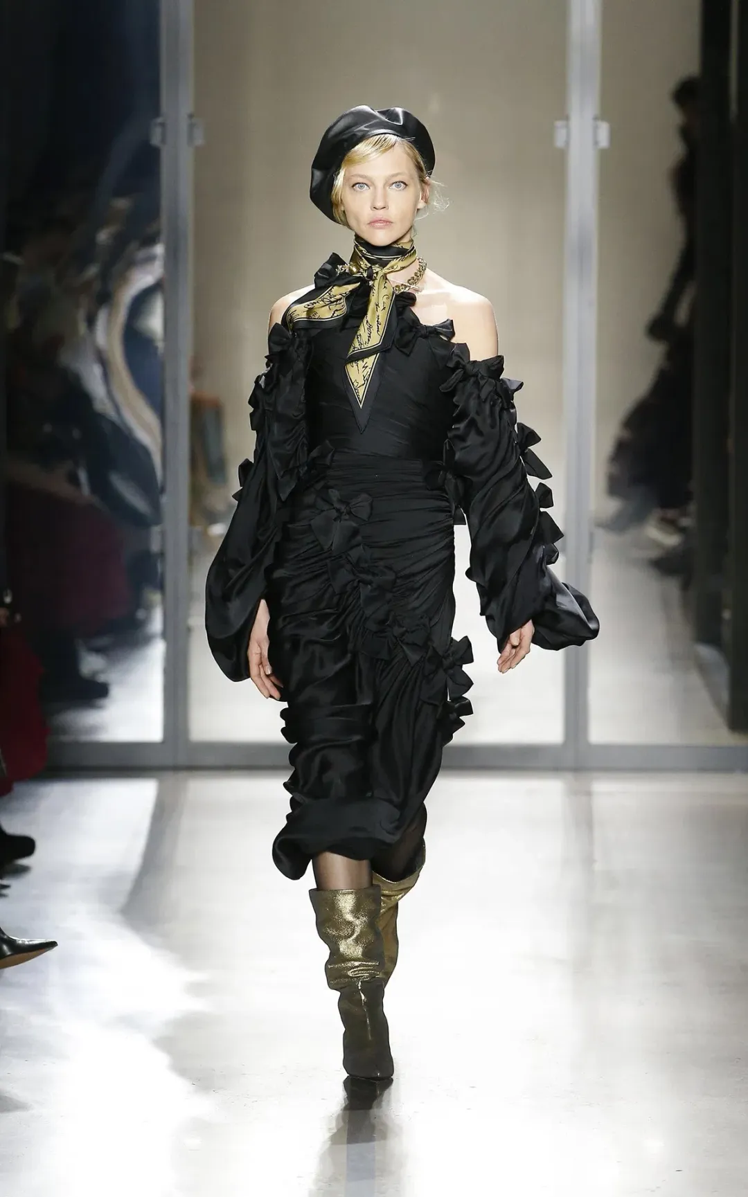 Zimmermann Resistance Bow Long Gown Black Size 8 for rent on The Volte - main image