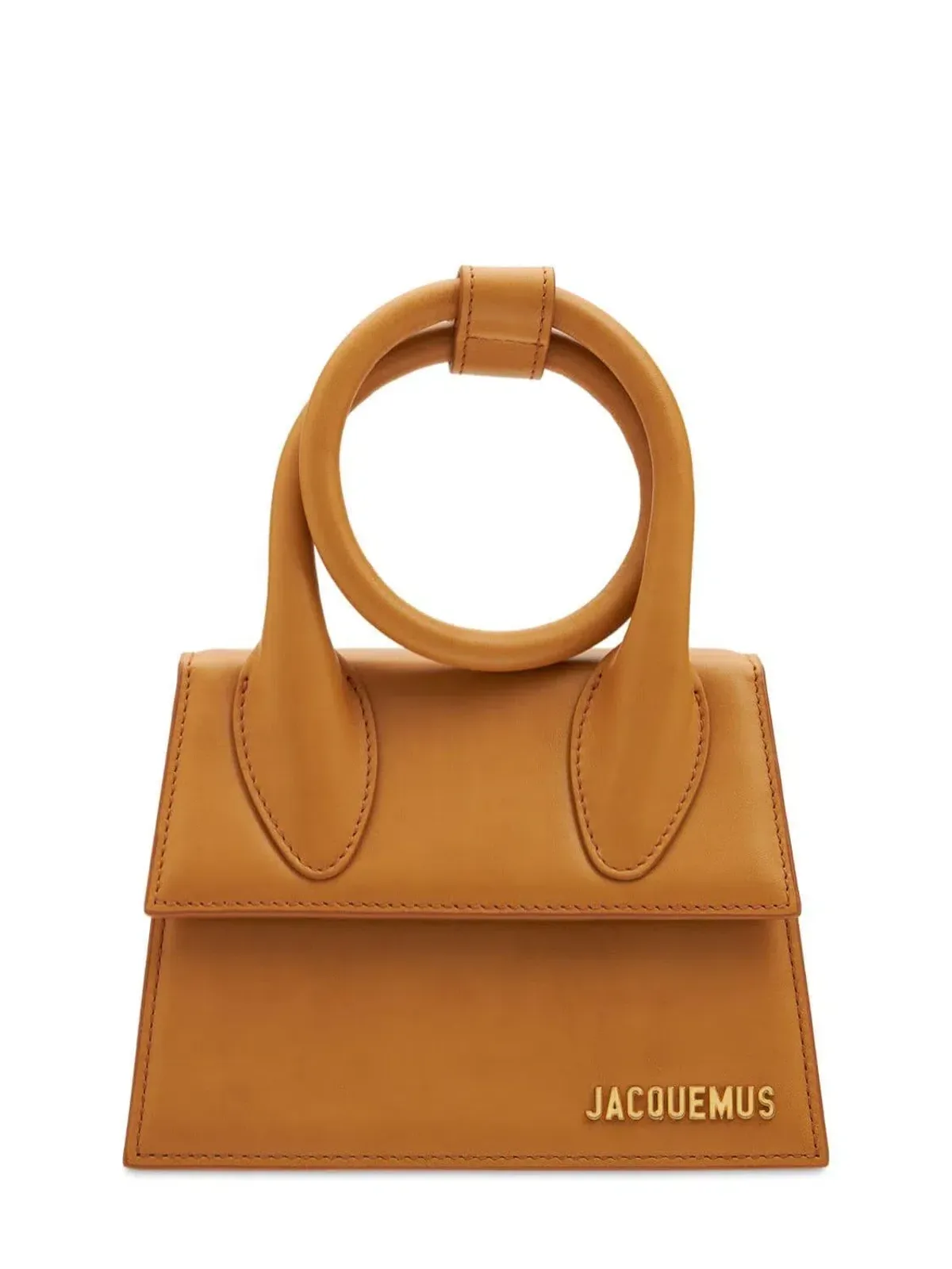 Jacquemus Le Chiquito Noeud Brown for rent on The Volte - main image