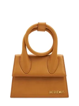 Jacquemus Le Chiquito Noeud Brown for rent on The Volte - image 1