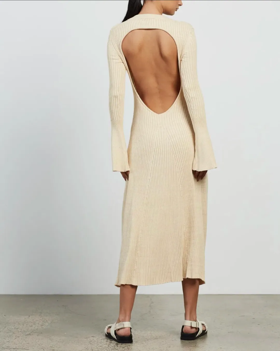 Anna Quan Isla Dress Nude Size 6 for rent on The Volte - main image