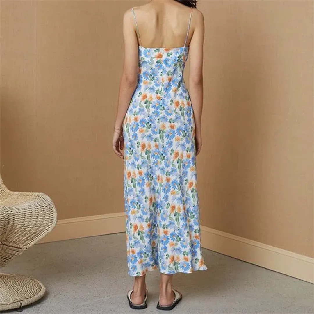 Bec and Bridge La Jolie Midi Dress Print Size 8 for rent on The Volte - main image