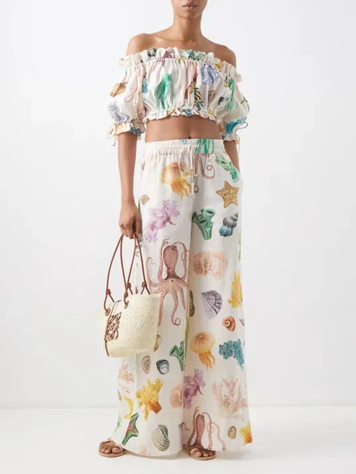 Alemais Adella Top and Trouser Set Print Size 6 - Image 1