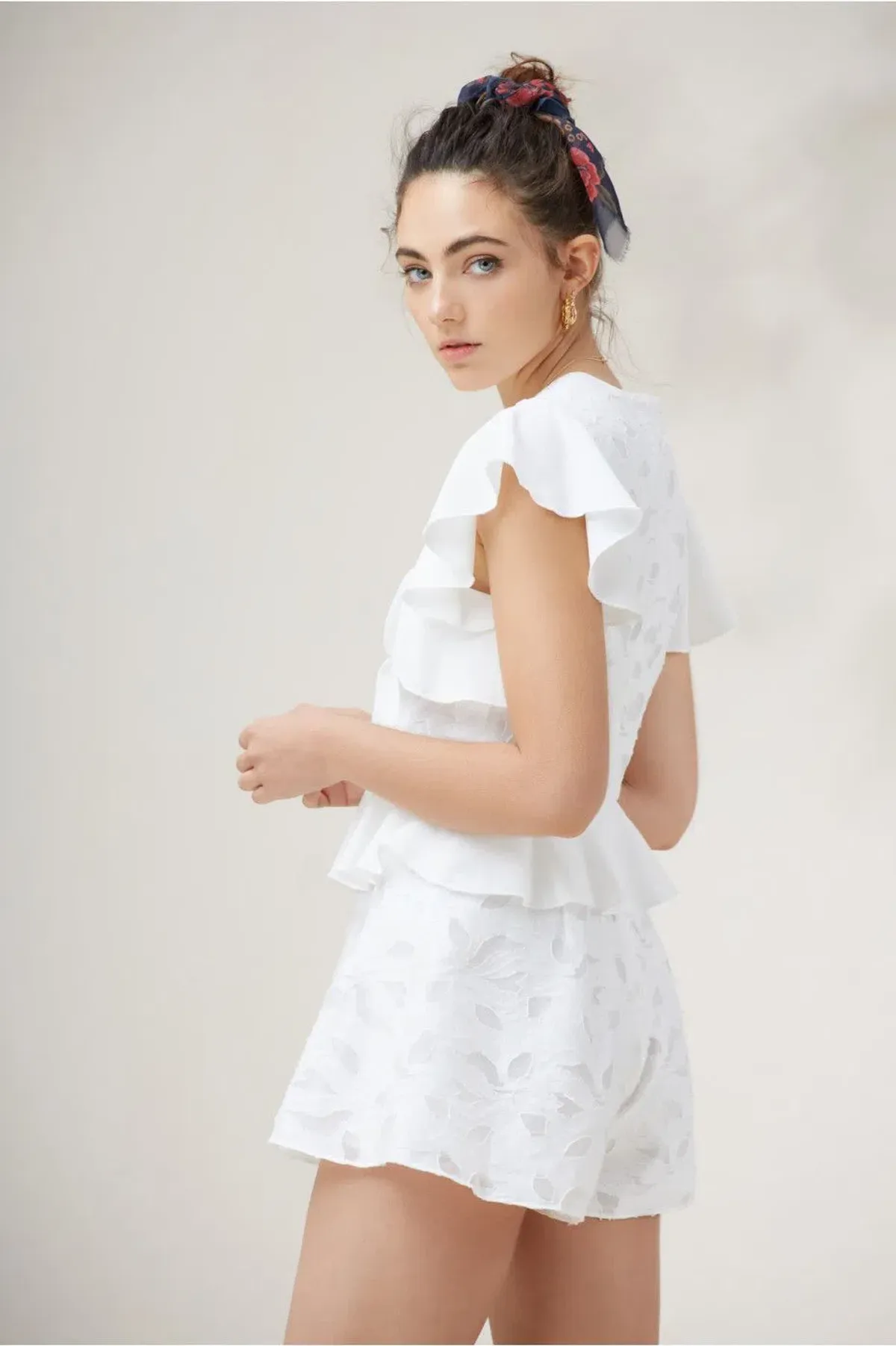 Finders Keepers Kindred Playsuit White Size M - Image 2