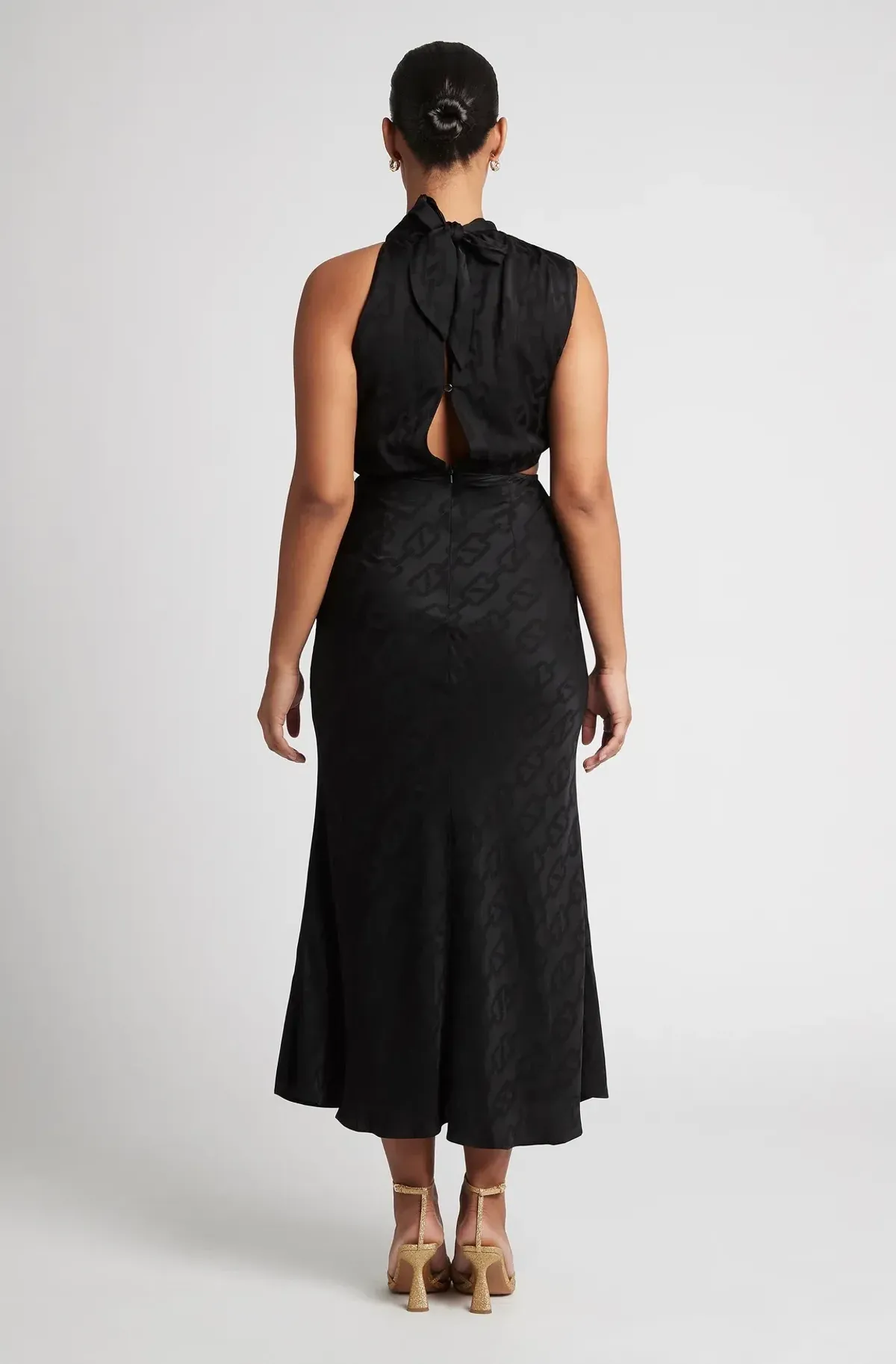 Sheike Reflections Dress Black Size 8 - Image 3