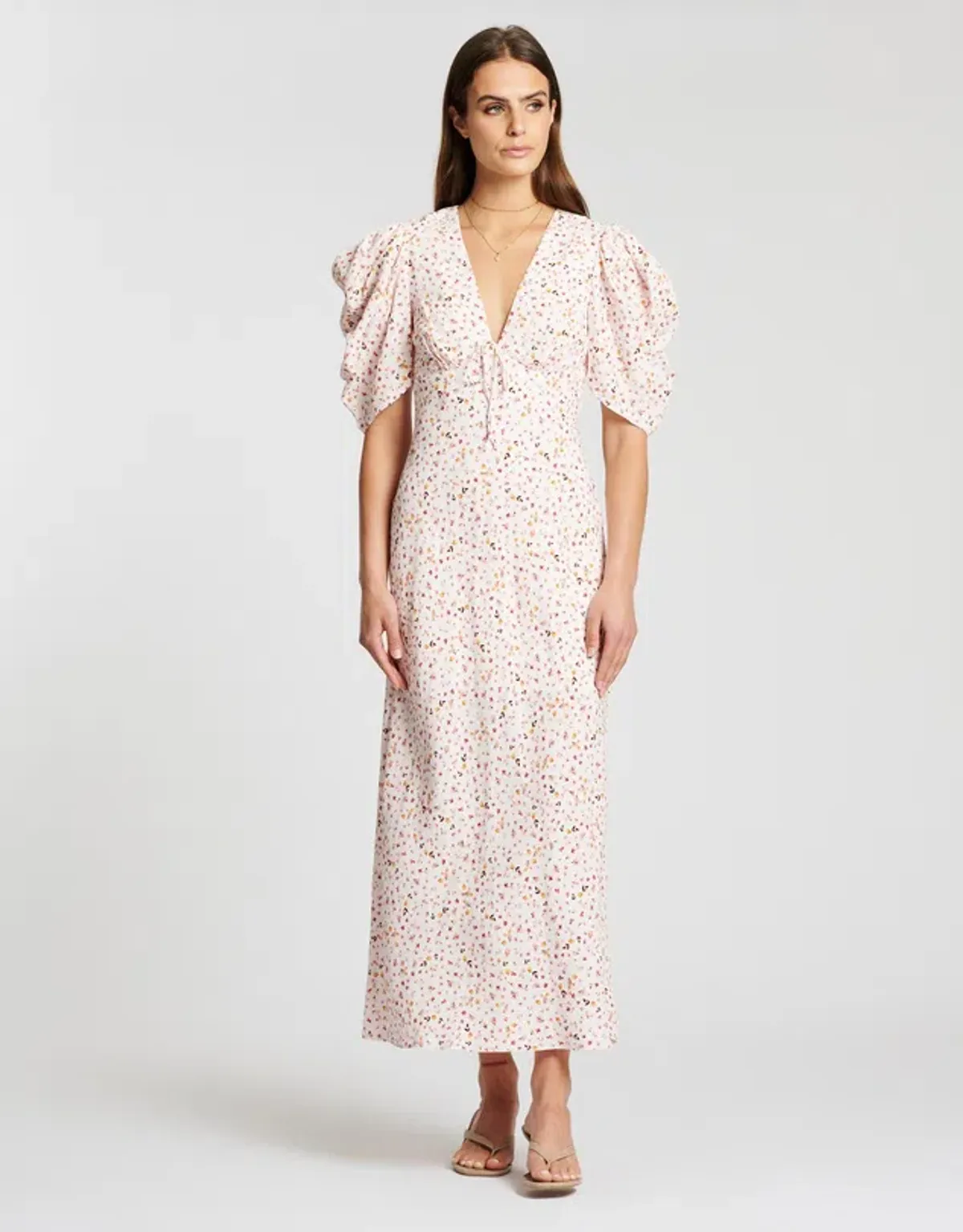 Significant Other Malarie Dress Ditsy Wild Flower Size 8 - Image 1