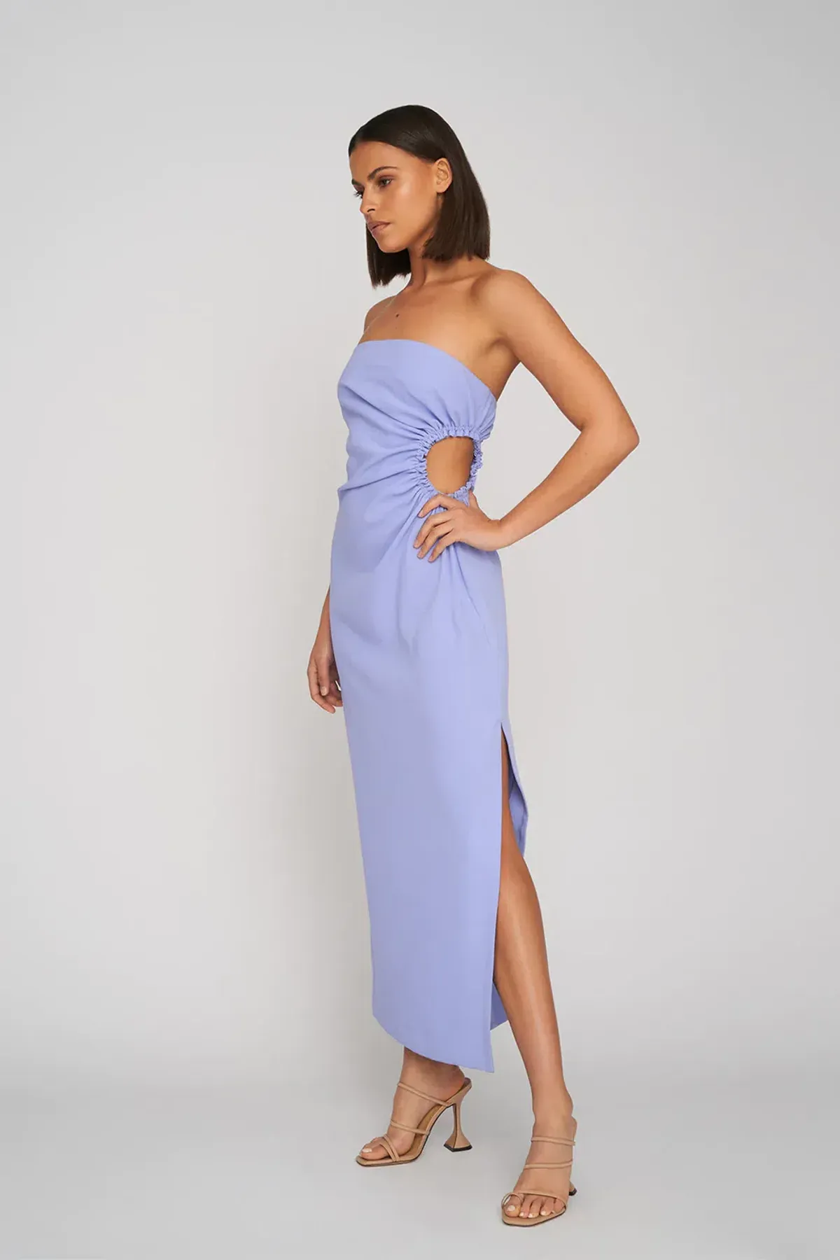 By Johnny Selena Strapless Dress Lilac Size 12 - Image 2