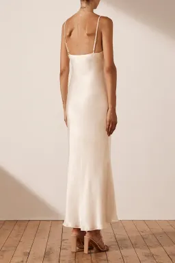 Shona Joy La Lune Bias Slip Dress Cream Size 8 for rent on The Volte - image 3