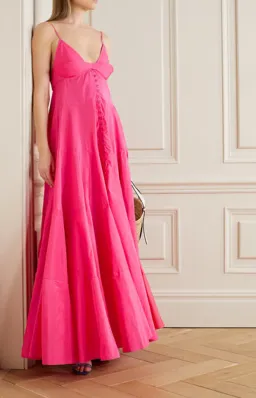 Jaquemus La Robe Manosque Maxi Dress Pink Size 10 for rent on The Volte - image 6