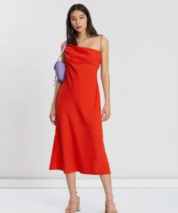 Finders Keepers Dress (Blood Orange) for rent on The Volte - image 1