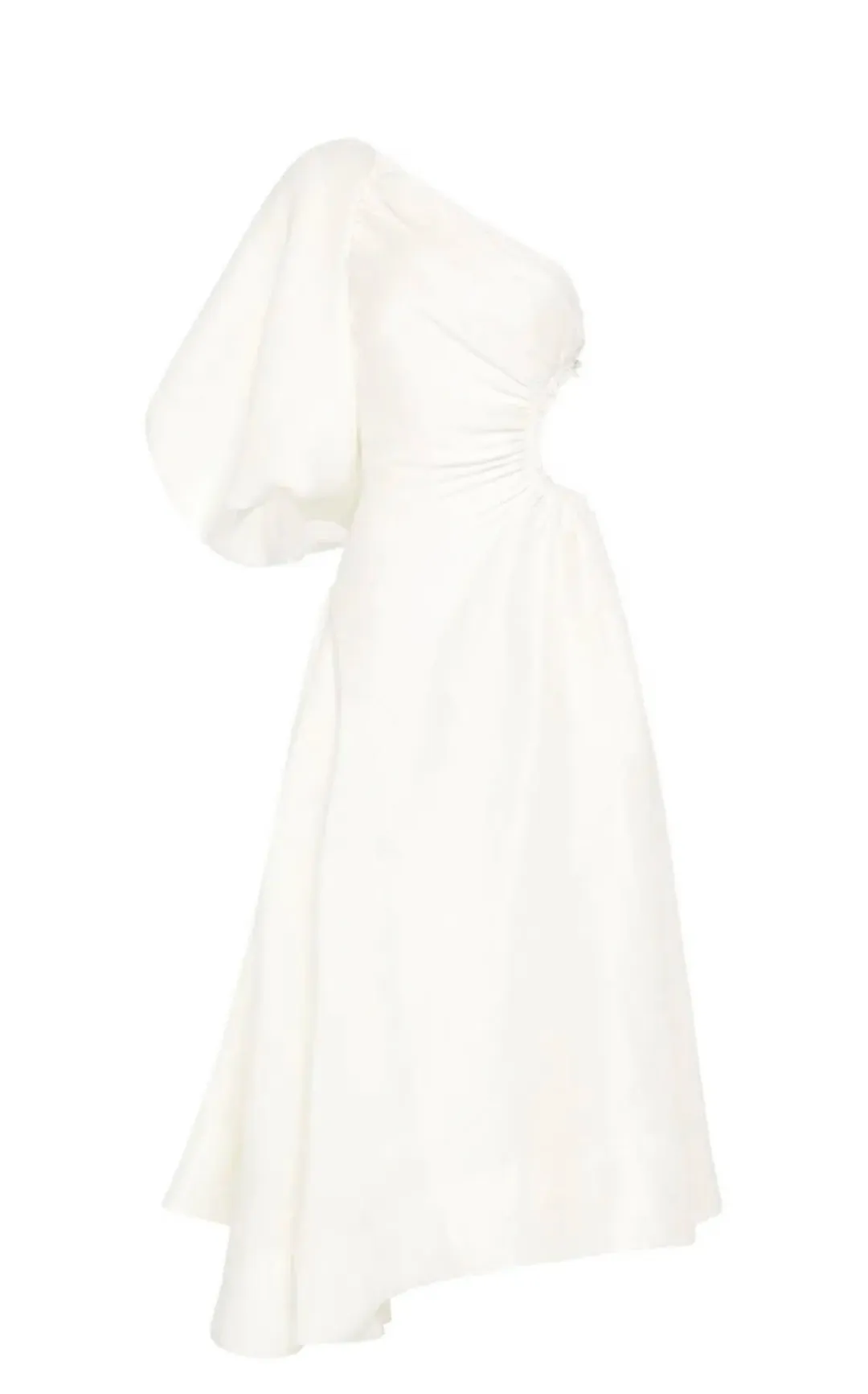 Aje Concept Dress Midi White Size 12 for rent on The Volte - main image