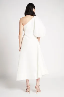 Aje Concept Dress Midi White Size 12 for rent on The Volte - image 3