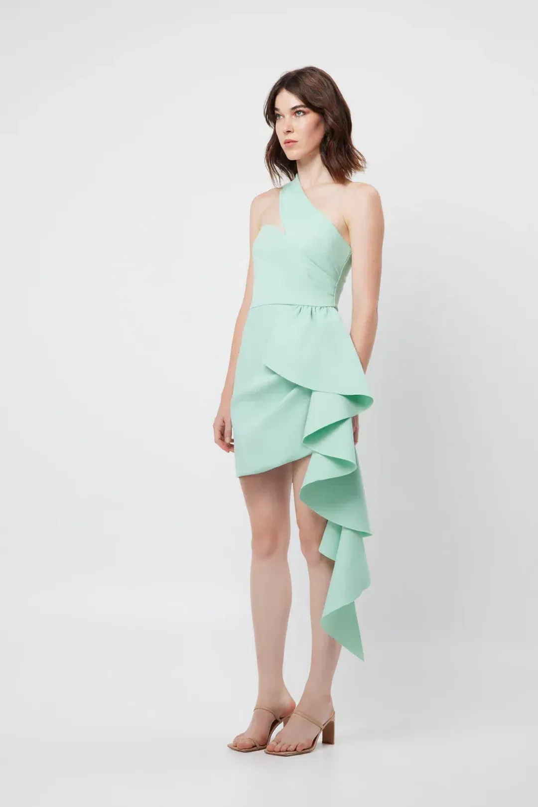 Elliatt Convergence Dress Seafoam Size 8 for rent on The Volte - main image