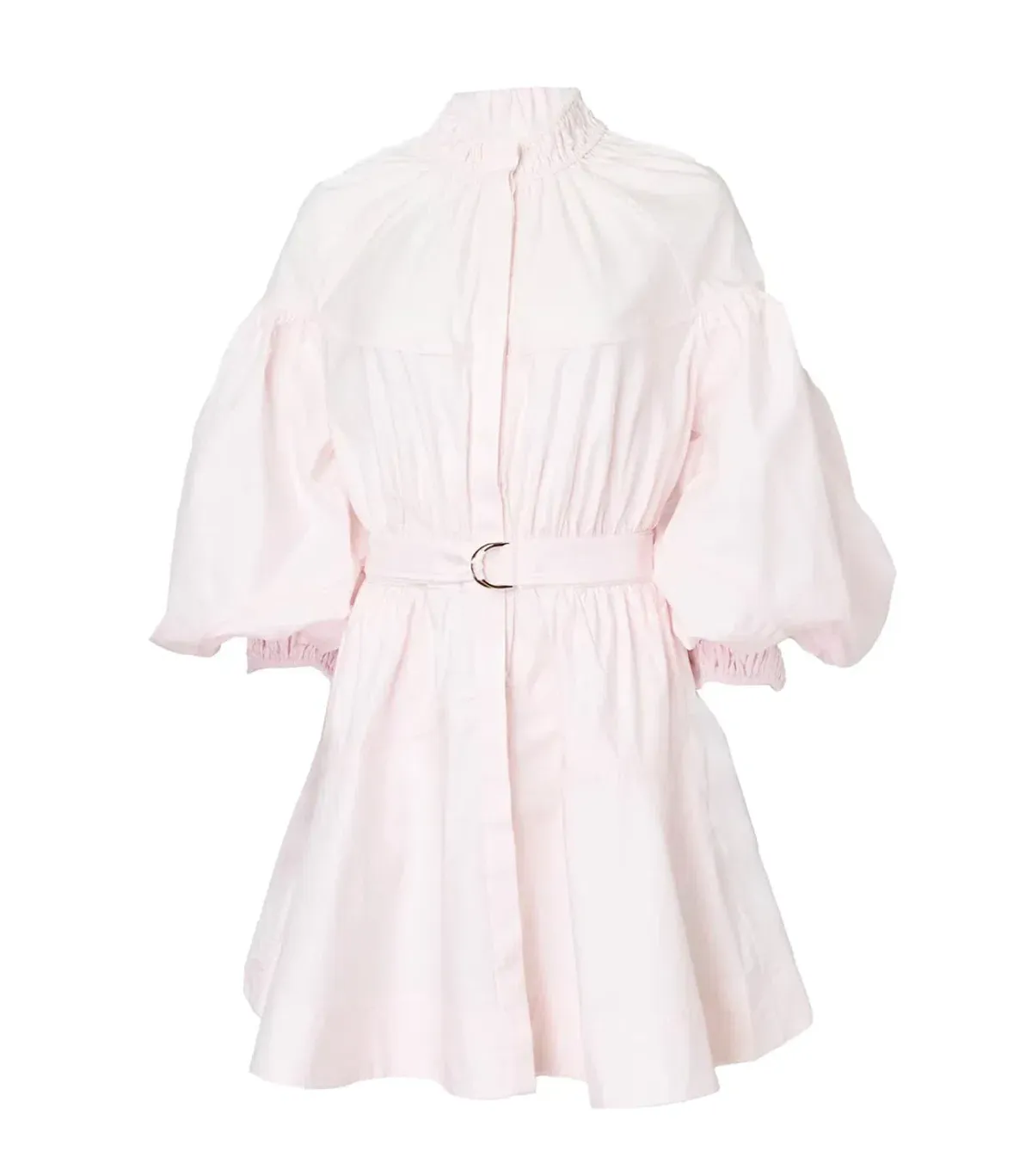 Acler Marquis Dress In Shell Pink Size 8 - Image 3