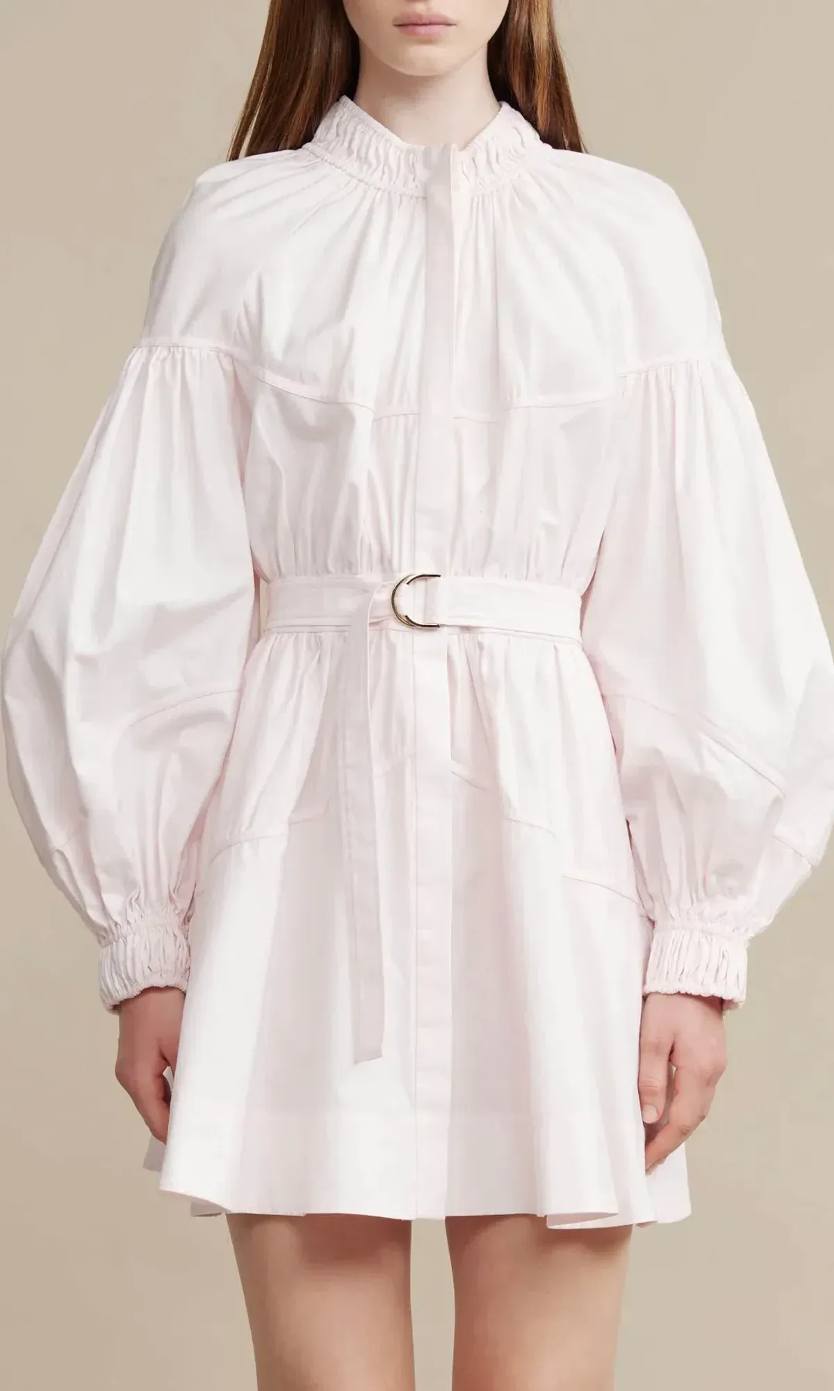 Acler Marquis Dress In Shell Pink Size 8 - Image 1