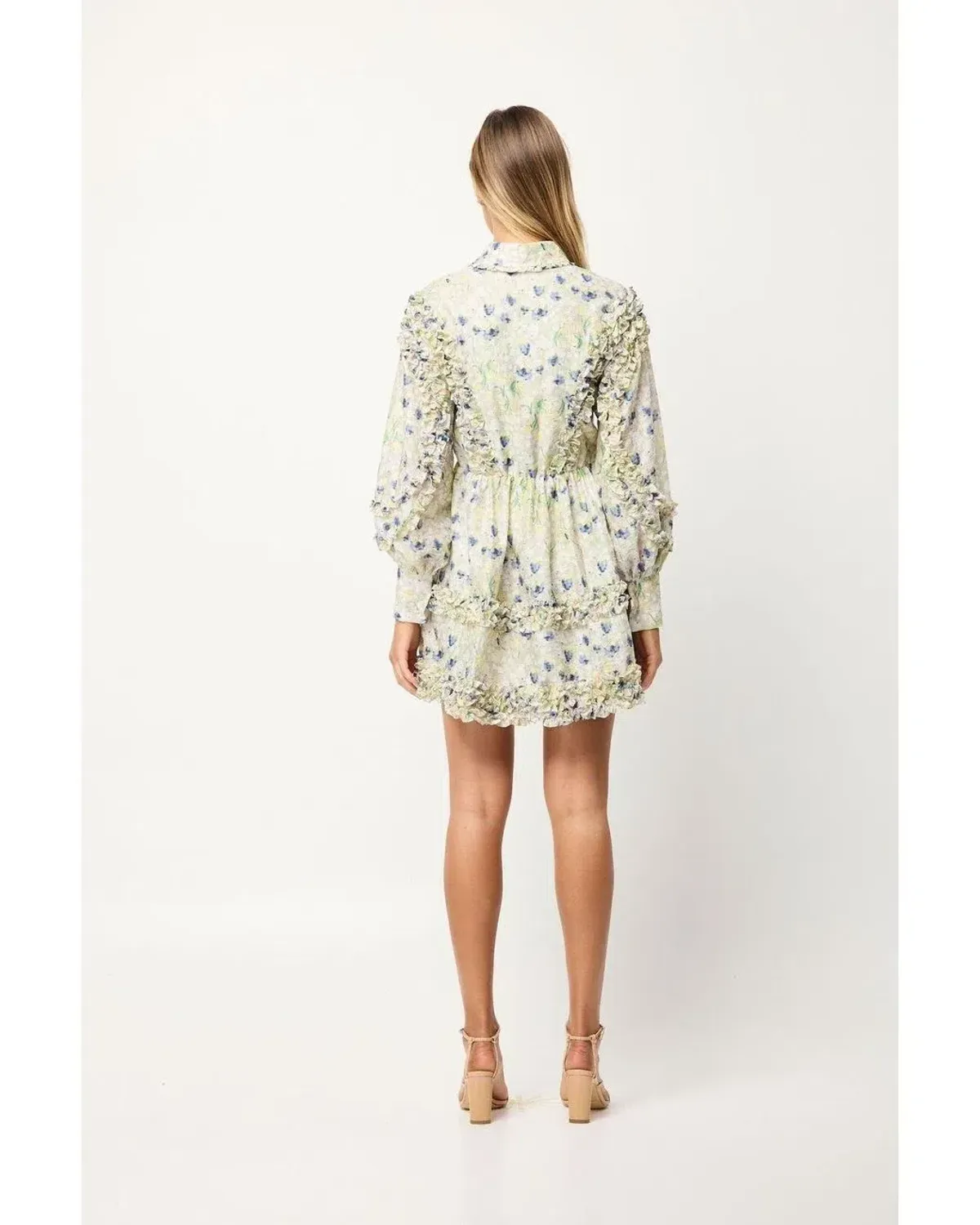 ElliattKendari Mini Dress Green Size 8 - Image 2