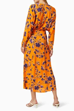 Never Fully Dressed Ruby Midi Dress Print Size 8 for rent on The Volte - image 2