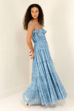 Palm Noosa With Love From Dress Blue Size 6 for rent on The Volte - image 2