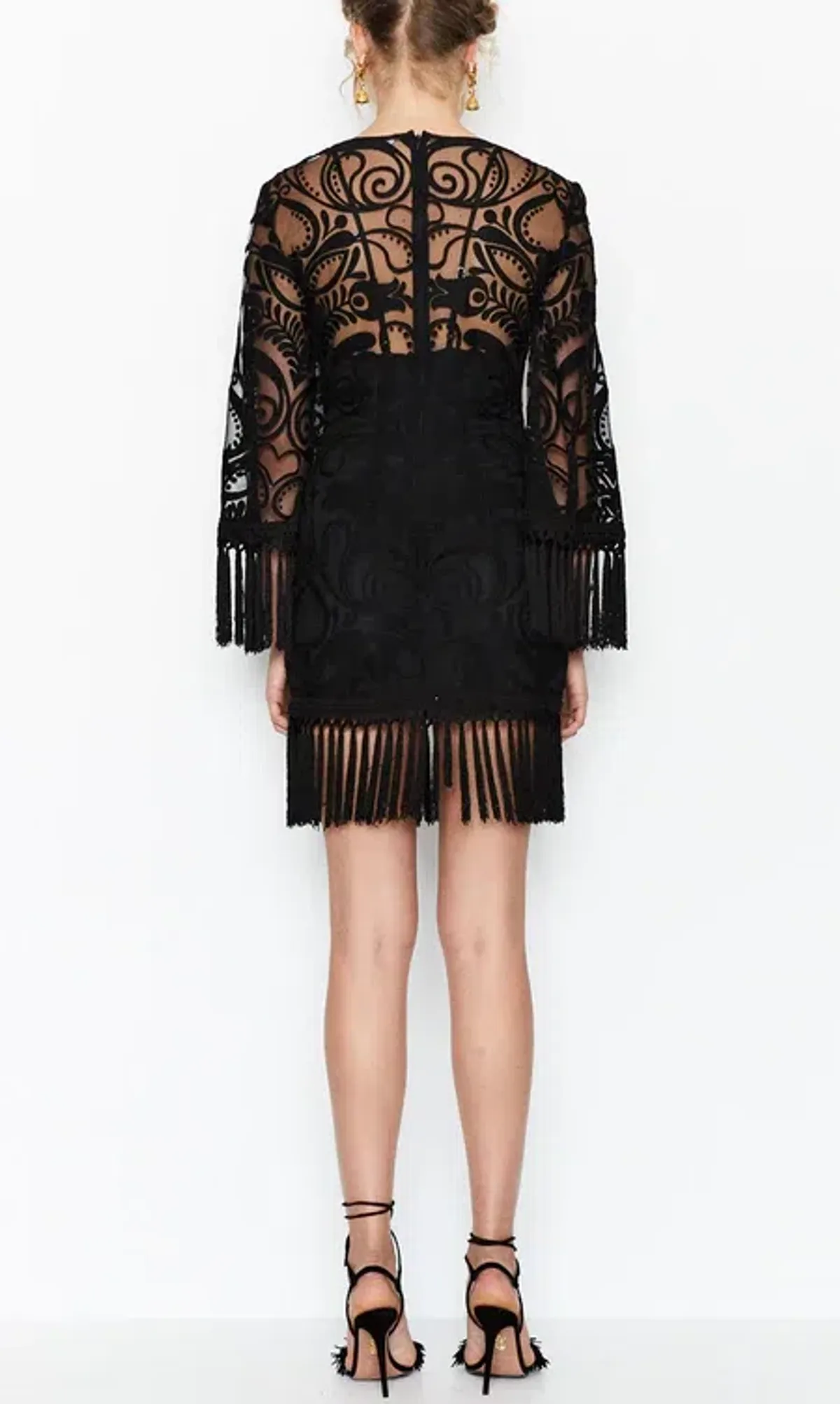 Alice McCall Rhiannon Mini Dress Black Size 6 - Image 3