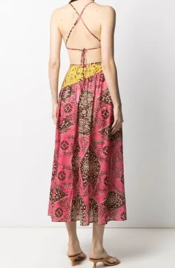 Zimmermann Lulu Asymmetric Ruched Dress Spliced Size 0P / Au 6 for rent on The Volte - image 2
