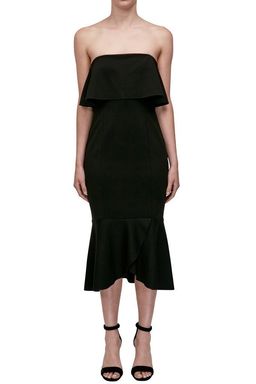 N / NICHOLAS - Ponti Strapless Dress for rent on The Volte - image 1