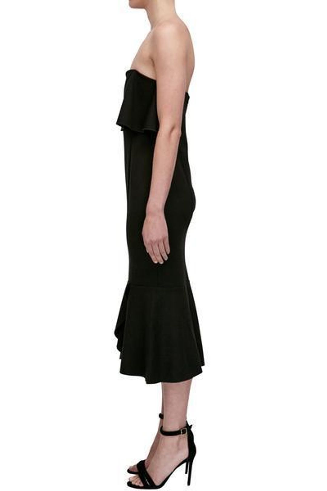 N / NICHOLAS - Ponti Strapless Dress for rent on The Volte - main image
