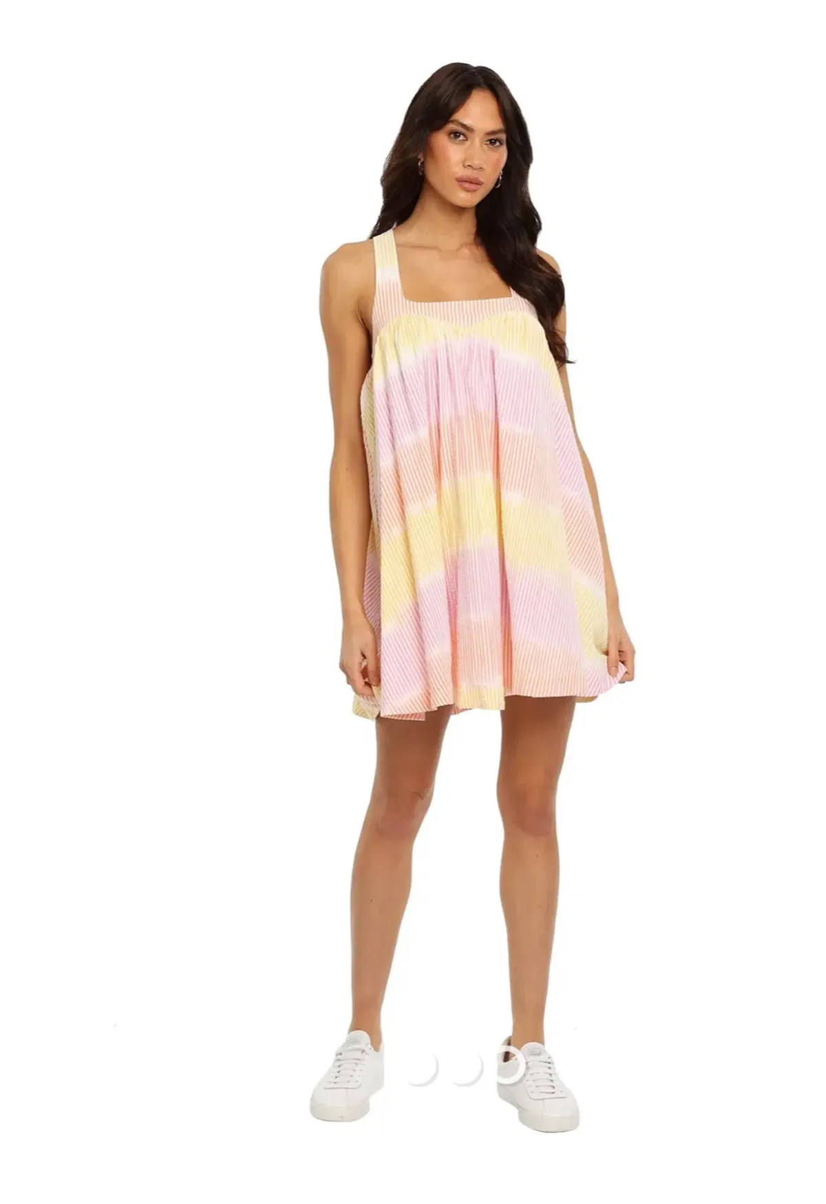 Steele Gilligan Mini Dress Multi Size 6 - Image 1