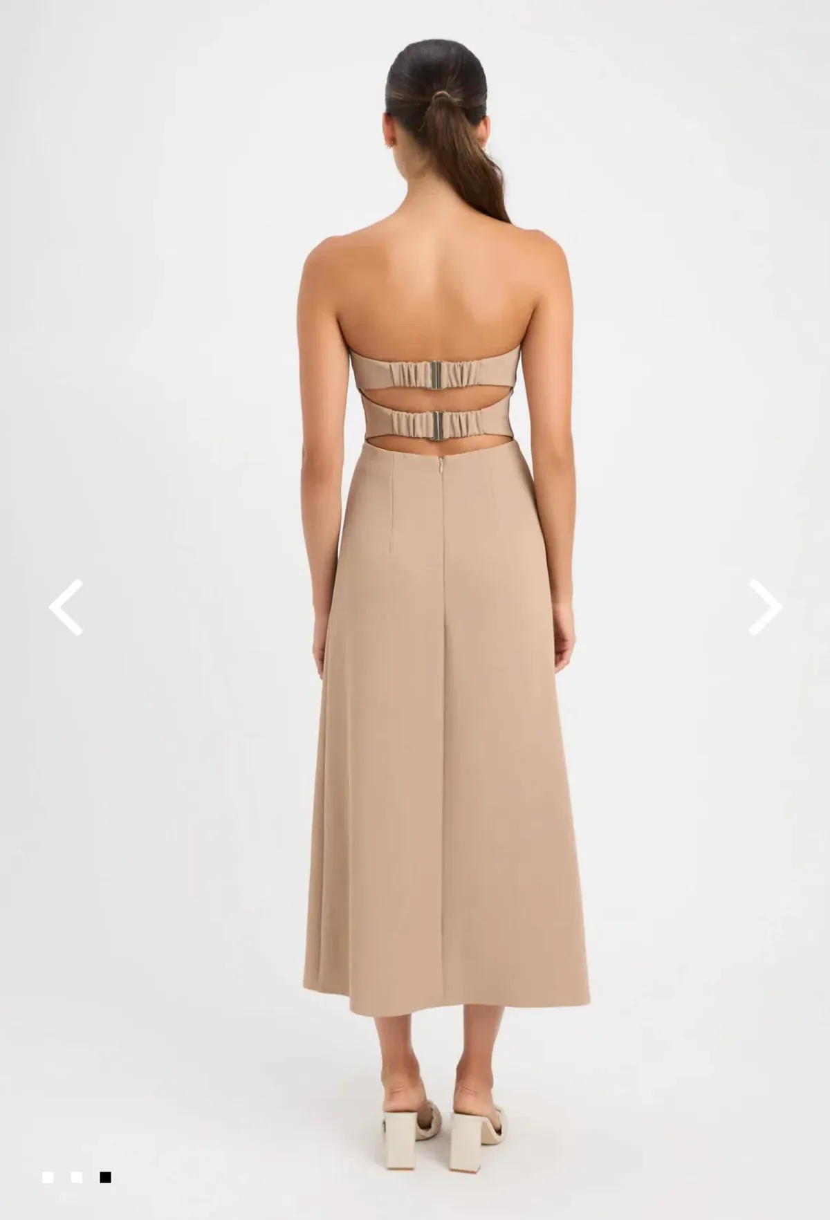 Kookai Alpha Strapless Dess Sirocco Size 6 - Image 3