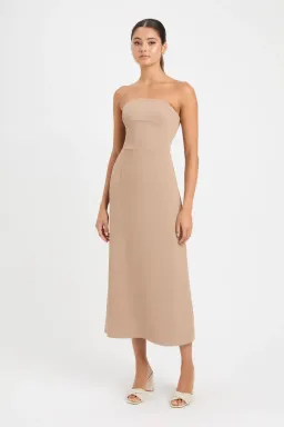 Kookai Alpha Strapless Dess Sirocco Size 6 for rent on The Volte - image 1