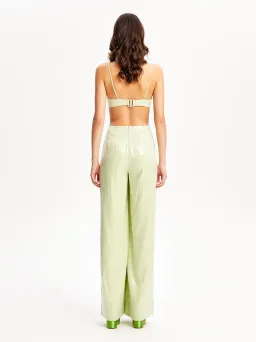 Alice McCall Night Sky Jumpsuit Lime Cream Size 6 for rent on The Volte - image 3