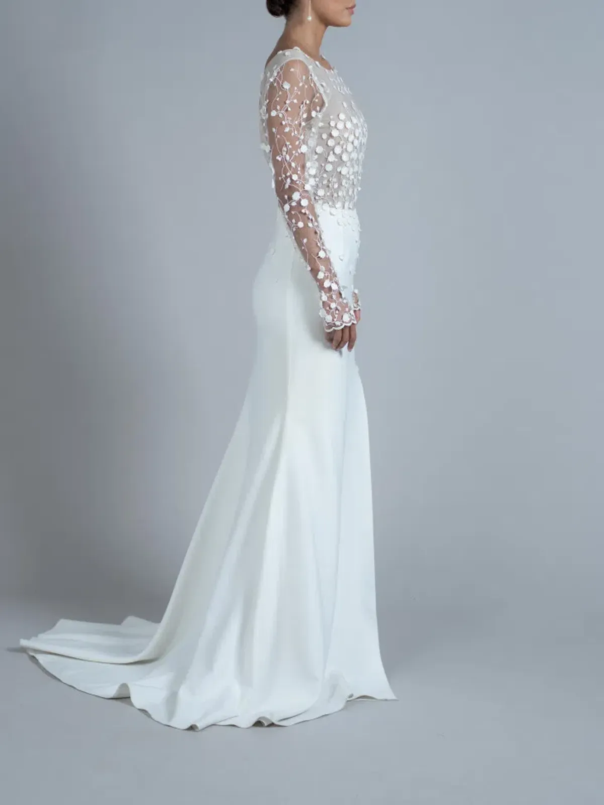 Rime Arodaky Blair Wedding Dress White Size 10 - Image 2