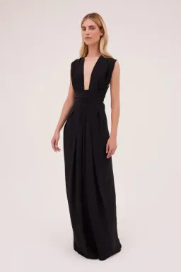 Bianca Spender Silk CDC Ascendent Gown Black Size 12 for rent on The Volte - image 2