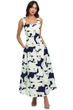 Camilla and Marc Marquez Dress Print Size 6 for rent on The Volte - image 1
