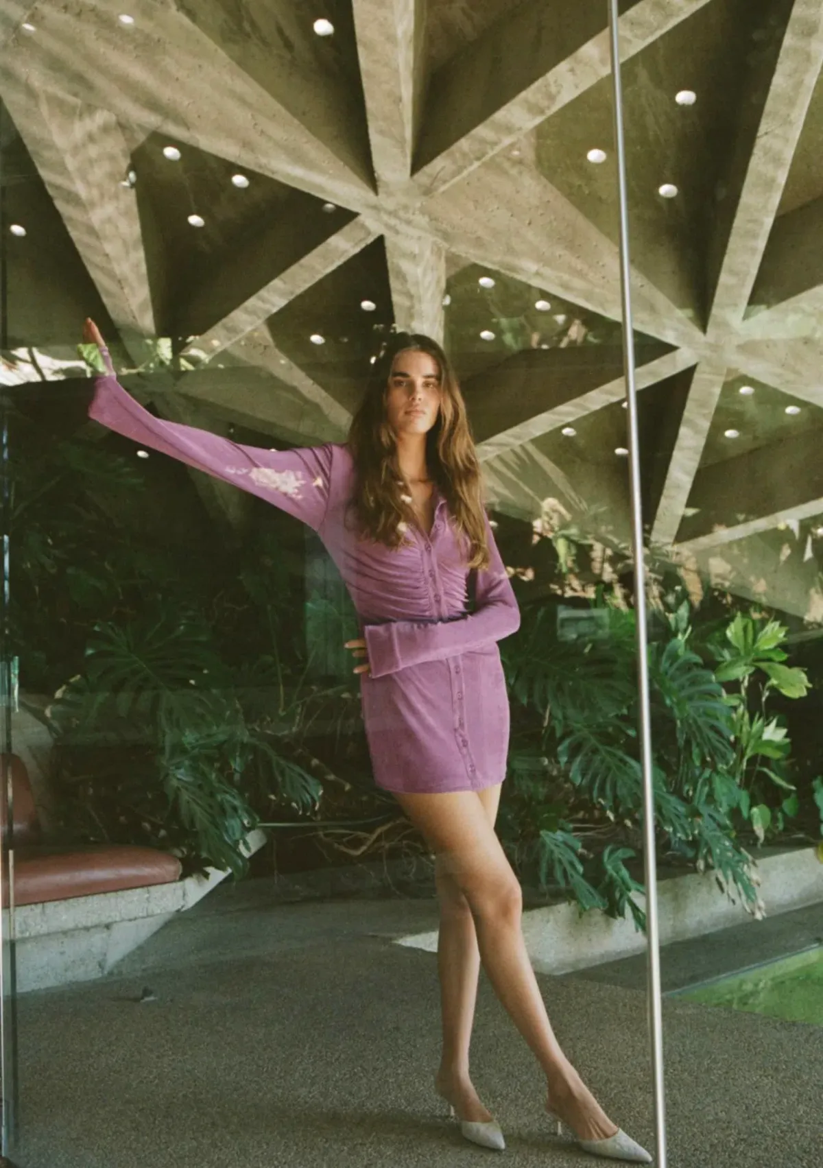 With Jean Andy Dress Violetta Size 8 - Image 2