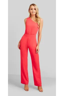 Kookai Aria Jumpsuit Red Size 40 for rent on The Volte - image 1