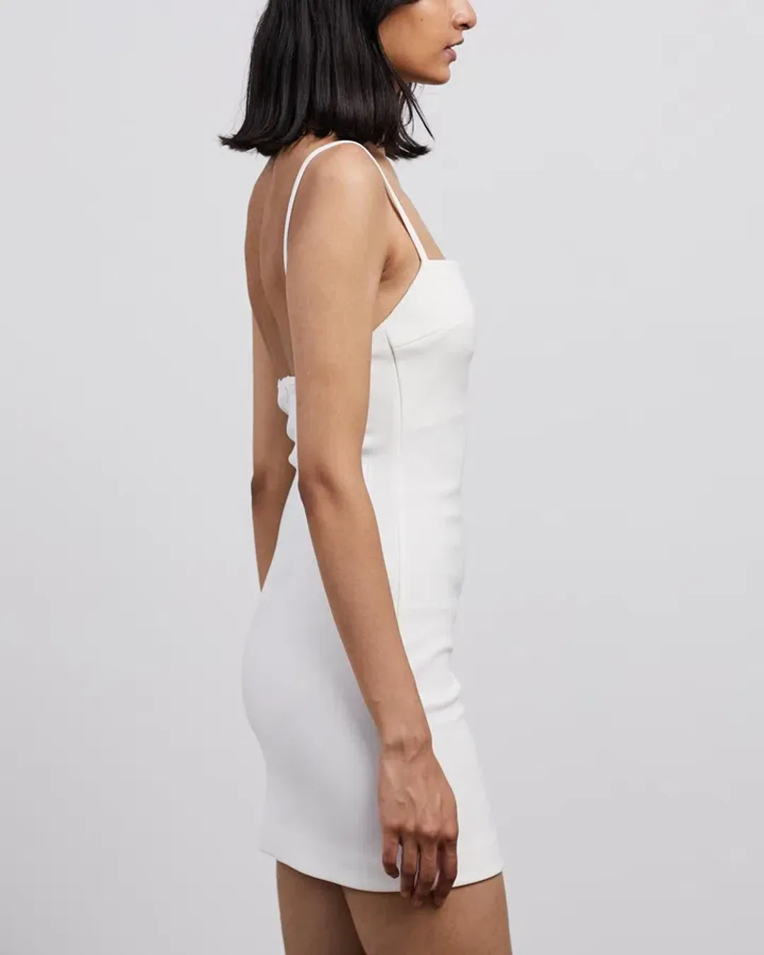 Bec & Bridge Mini Hana Mini Dress Ivory Size 16 for rent on The Volte - main image