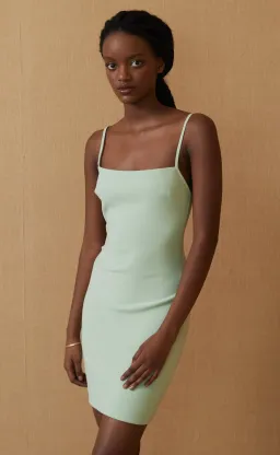 Bec & Bridge Hana Mini Dress in Avocado Green Size 16 for rent on The Volte - image 2