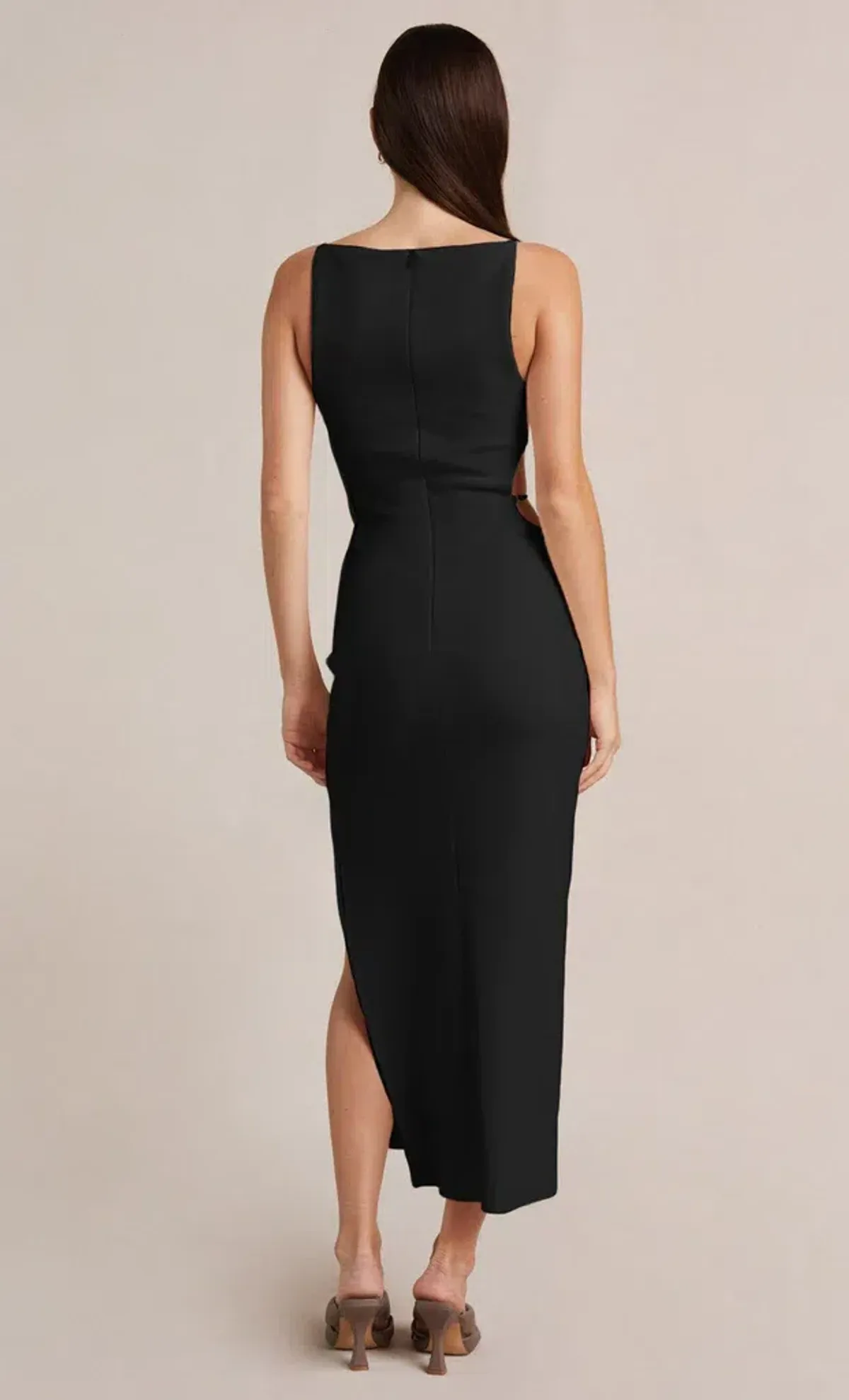 Bec & Bridge Cammi Cut Out Dress Black Size 14 - Image 3