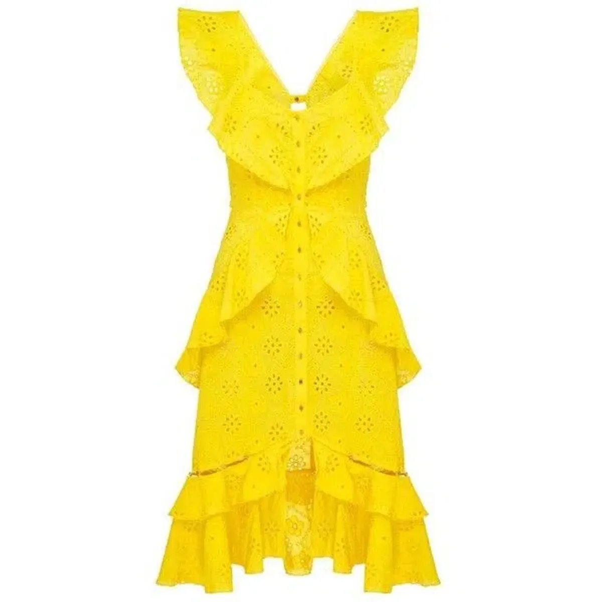 Alice McCall Clair De Lune Dress in Lemon Daisy Size 10 - Image 3