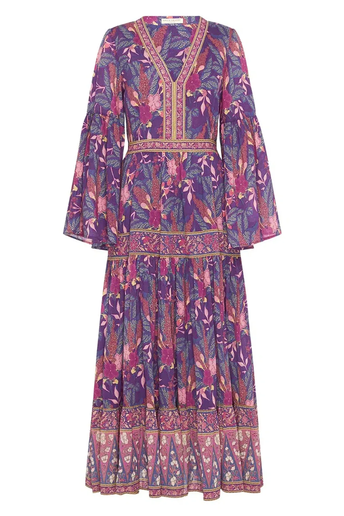 Spell & The Gypsy Collective Bianca Gown Wisteria Size M - Image 3