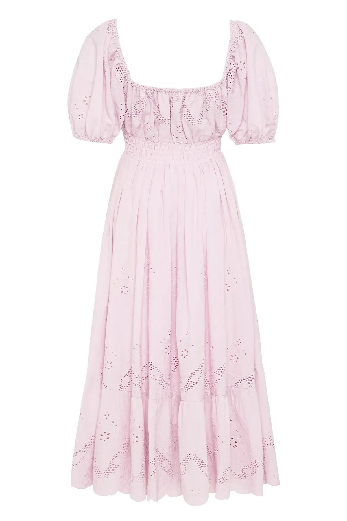Spell & The Gypsy Capulet Broderie Anglaise Soiree Dress Lilac Size L - Image 5