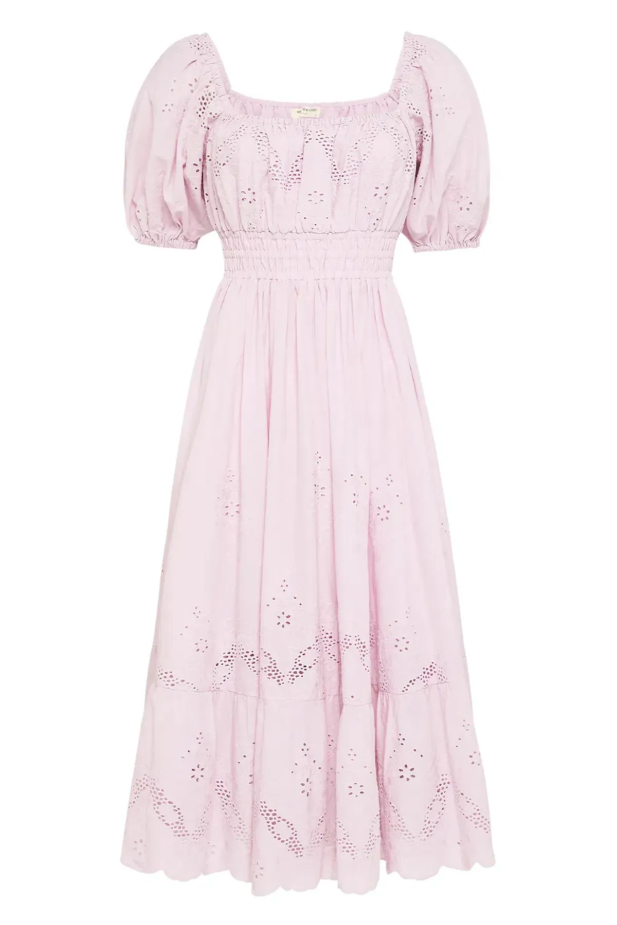 Spell & The Gypsy Capulet Broderie Anglaise Soiree Dress Lilac Size L - Image 4