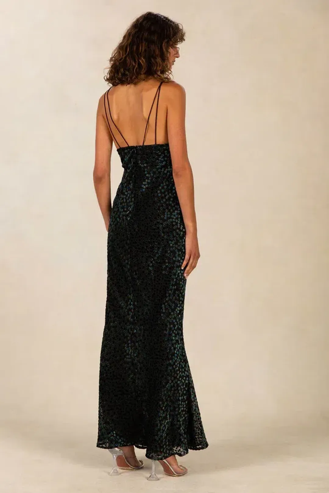 Misha Wilma Maxi Dress Print Size 6 for rent on The Volte - main image