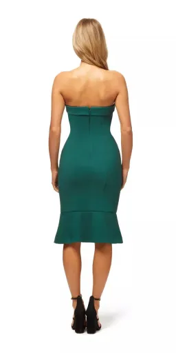 Kookai Mantra Dress Deep Green Size 10 for rent on The Volte - image 2