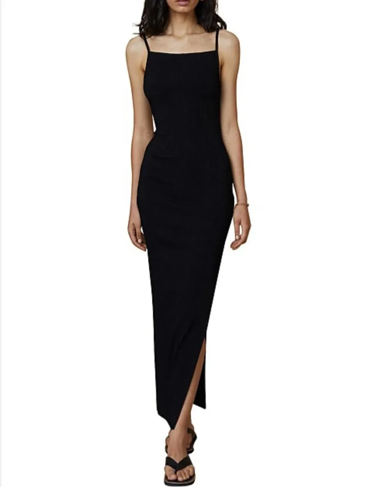 Bec & Bridge Lady Lila Sleeveless Black Midi Dress Size 8 - Image 1