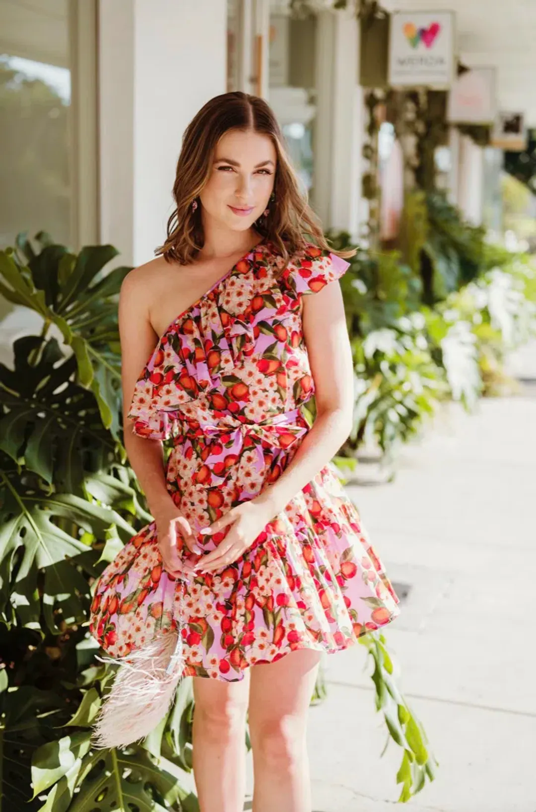 Borgo De Nor x Talia Collins Petra Linen Mini Dress Belisama Size 8 for rent on The Volte - main image