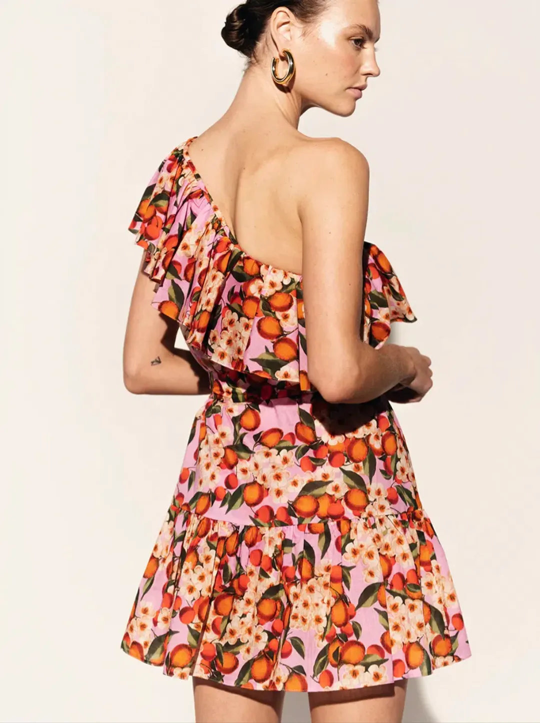 Borgo De Nor x Talia Collins Petra Linen Mini Dress Belisama Size 8 for rent on The Volte - main image