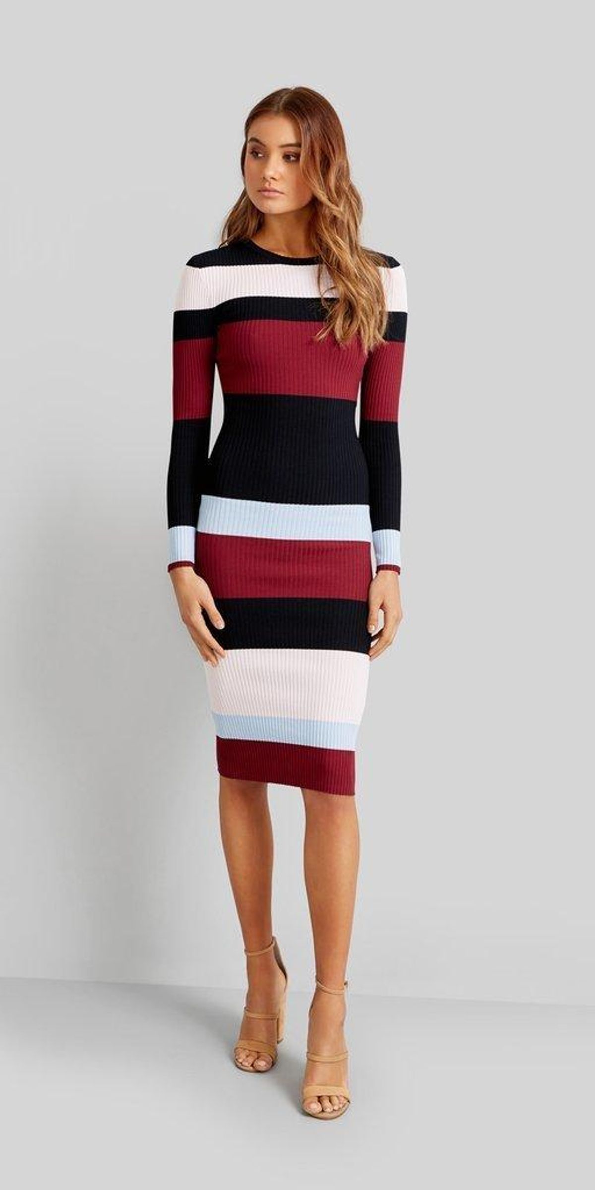 KOOKAI - CLOVER STRIPE DRESS - SIZE 8 for rent on The Volte - main image