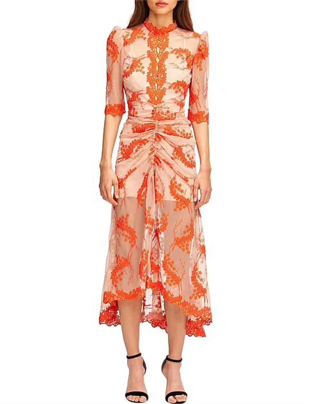 Alice McCall Honeymoon Midi Dress Blossom Size 8 for rent on The Volte - main image